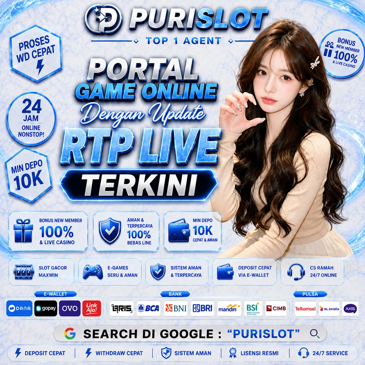 PURISLOT > Portal Game Online dengan Update RTP Live Terkini